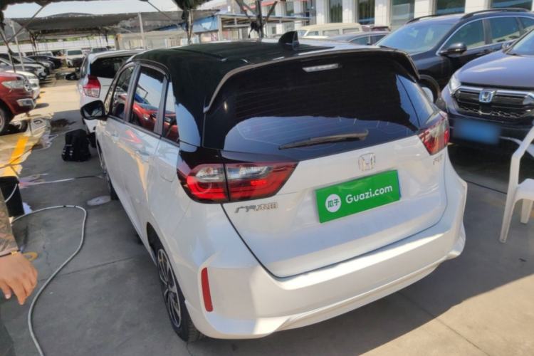 Used Honda Fit 2023 1.5L CVT Trend Edition Rear Left 45 Deg