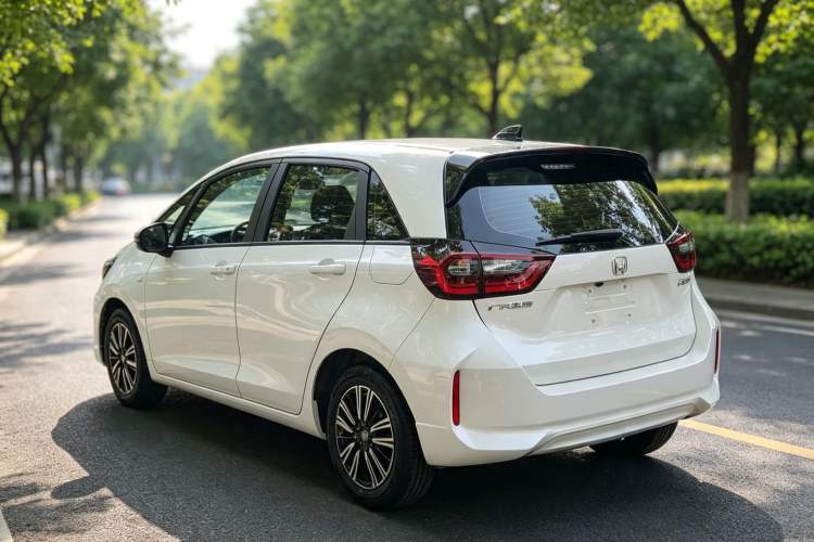Used Honda Fit 2023 1.5L CVT Trend Edition Rear Left 45 Deg