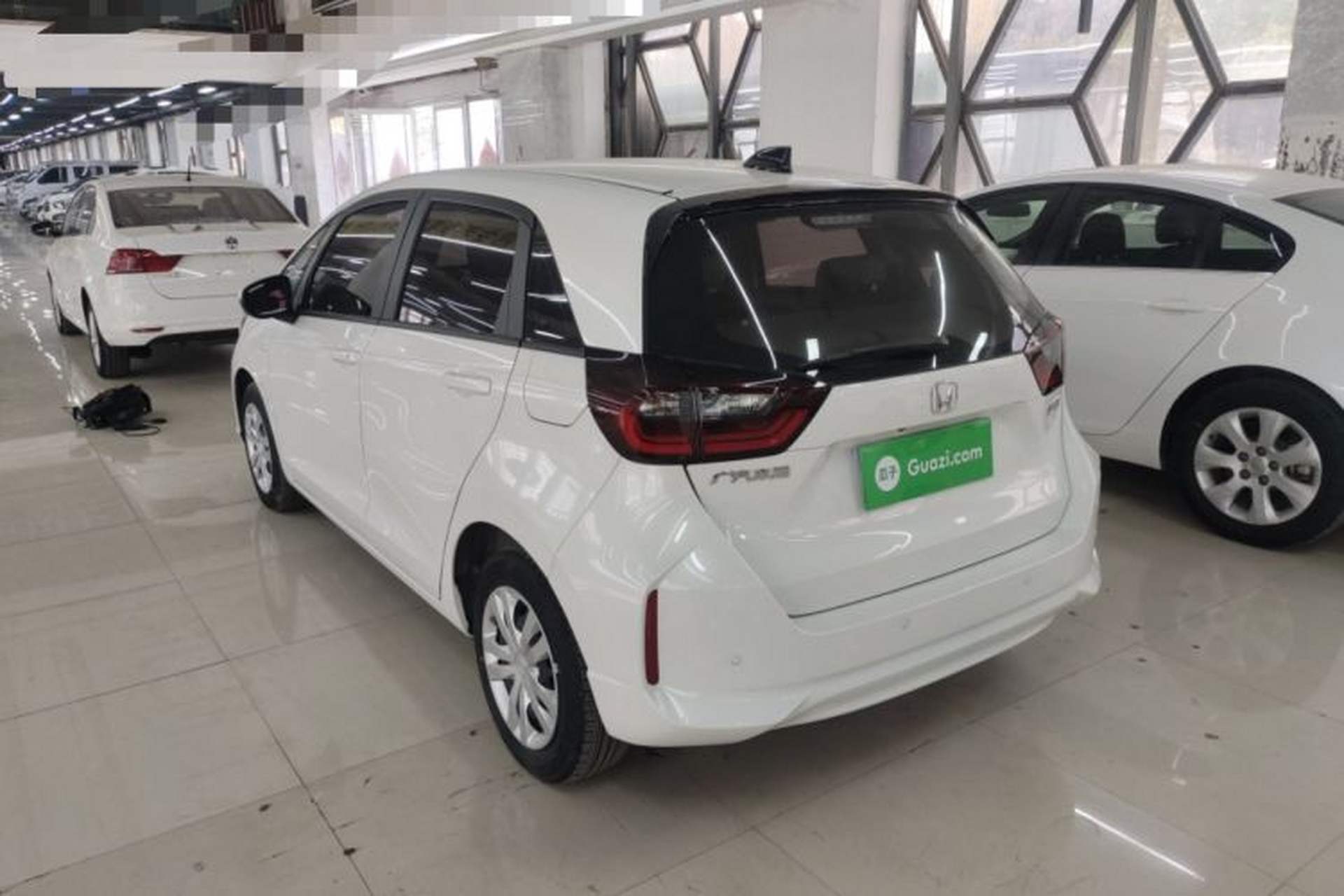 Used Honda Fit 2023 1.5L CVT Trend Edition Rear Left 45 Deg