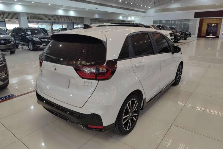 Used Honda Fit 2023 1.5L CVT Trendy Runner Pro Edition Rear Right 45 Deg