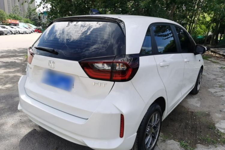 Used Honda Fit 2023 1.5L CVT Trend Edition Rear Right 45 Deg