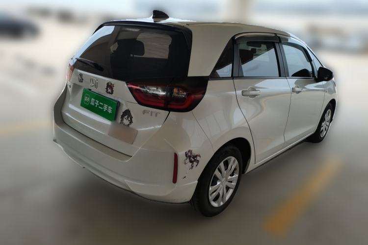 Used Honda Fit 2023 1.5L CVT Trend Edition Rear Right 45 Deg