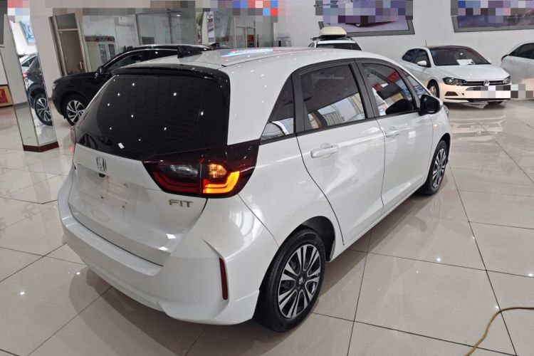 Used Honda Fit 2023 1.5L CVT Trend Edition Rear Right 45 Deg