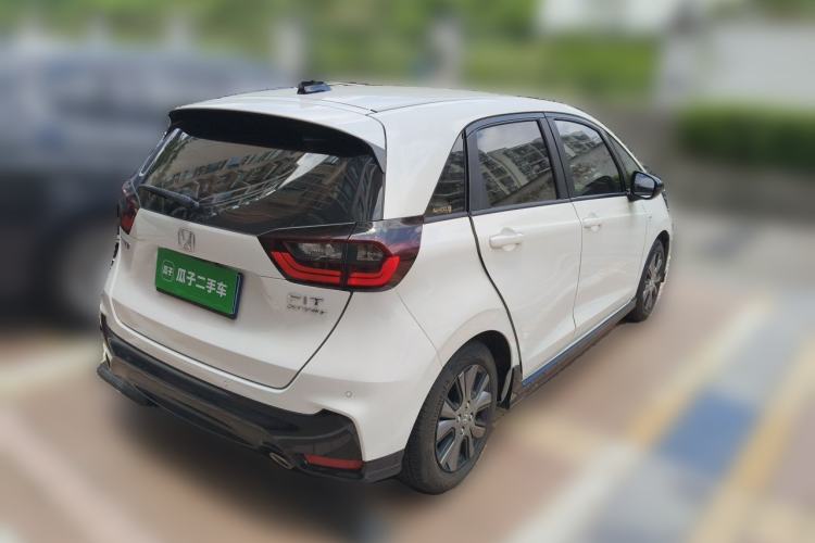 Used Honda Fit 2023 1.5L CVT Trendy Sports Edition Rear Right 45 Deg