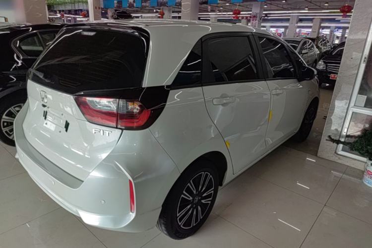 Used Honda Fit 2023 1.5L CVT Trend Edition Rear Right 45 Deg