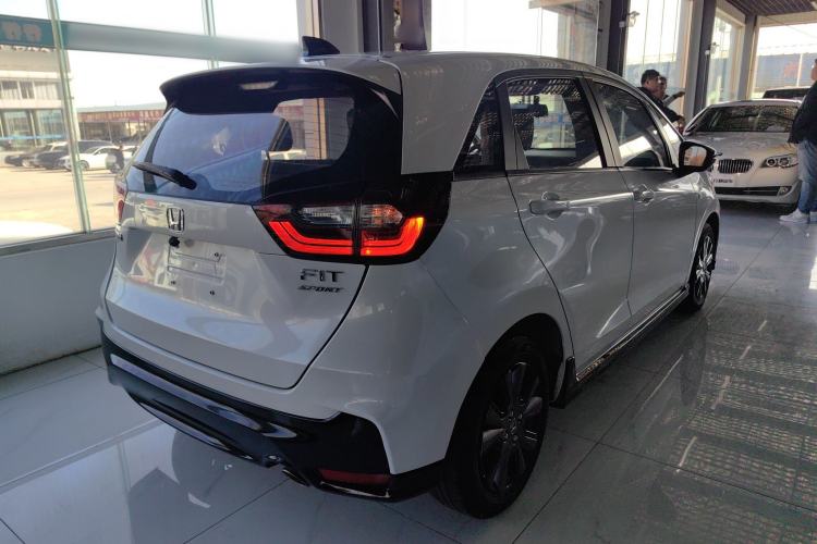 Used Honda Fit 2023 1.5L CVT Trendy Sports Edition Rear Right 45 Deg