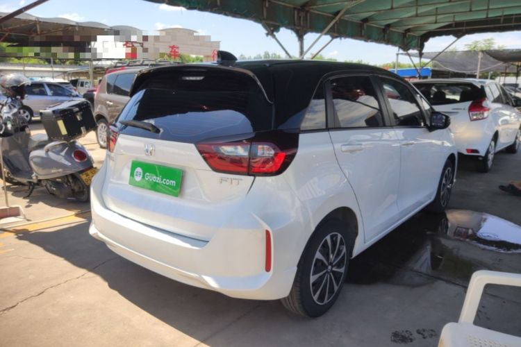 Used Honda Fit 2023 1.5L CVT Trend Edition Rear Right 45 Deg