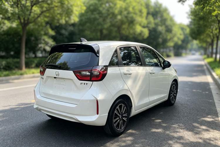 Used Honda Fit 2023 1.5L CVT Trend Edition Rear Right 45 Deg