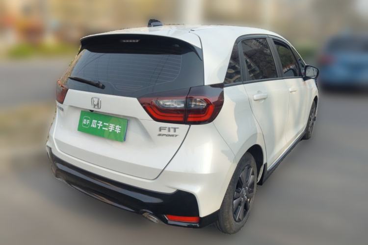 Used Honda Fit 2023 1.5L CVT Trendy Sports Edition Rear Right 45 Deg