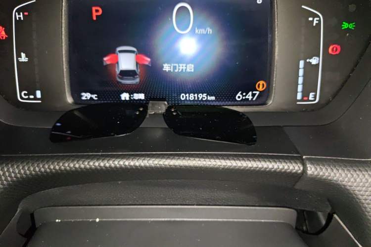 Used Honda Fit 2024 1.5L CVT Acura MUGEN Edition Odometer Close Up