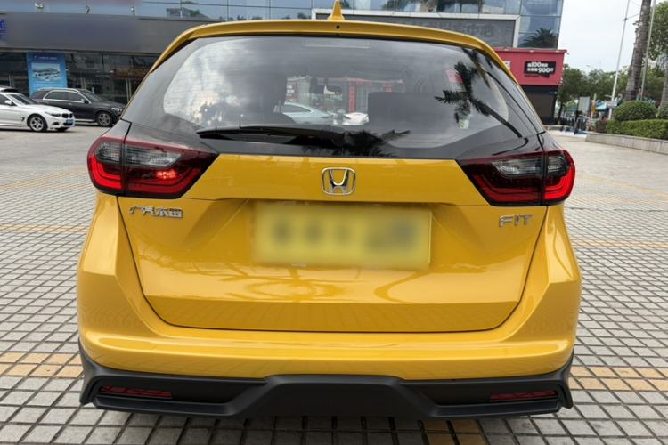 Used Honda Fit 2025 Basic Model Trunk