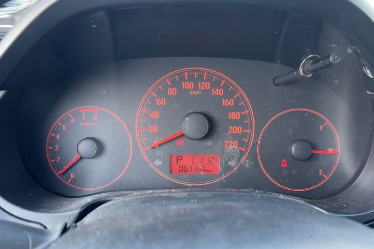 Used Honda Gienia 2017 1.5L CVT Classic Edition Odometer Close Up