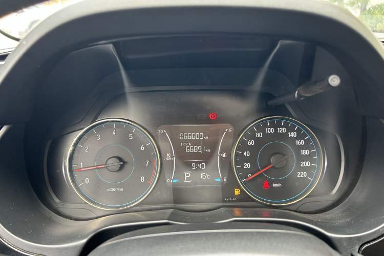 Used Honda Gienia 2017 1.5L CVT Comfort Version Odometer Close Up