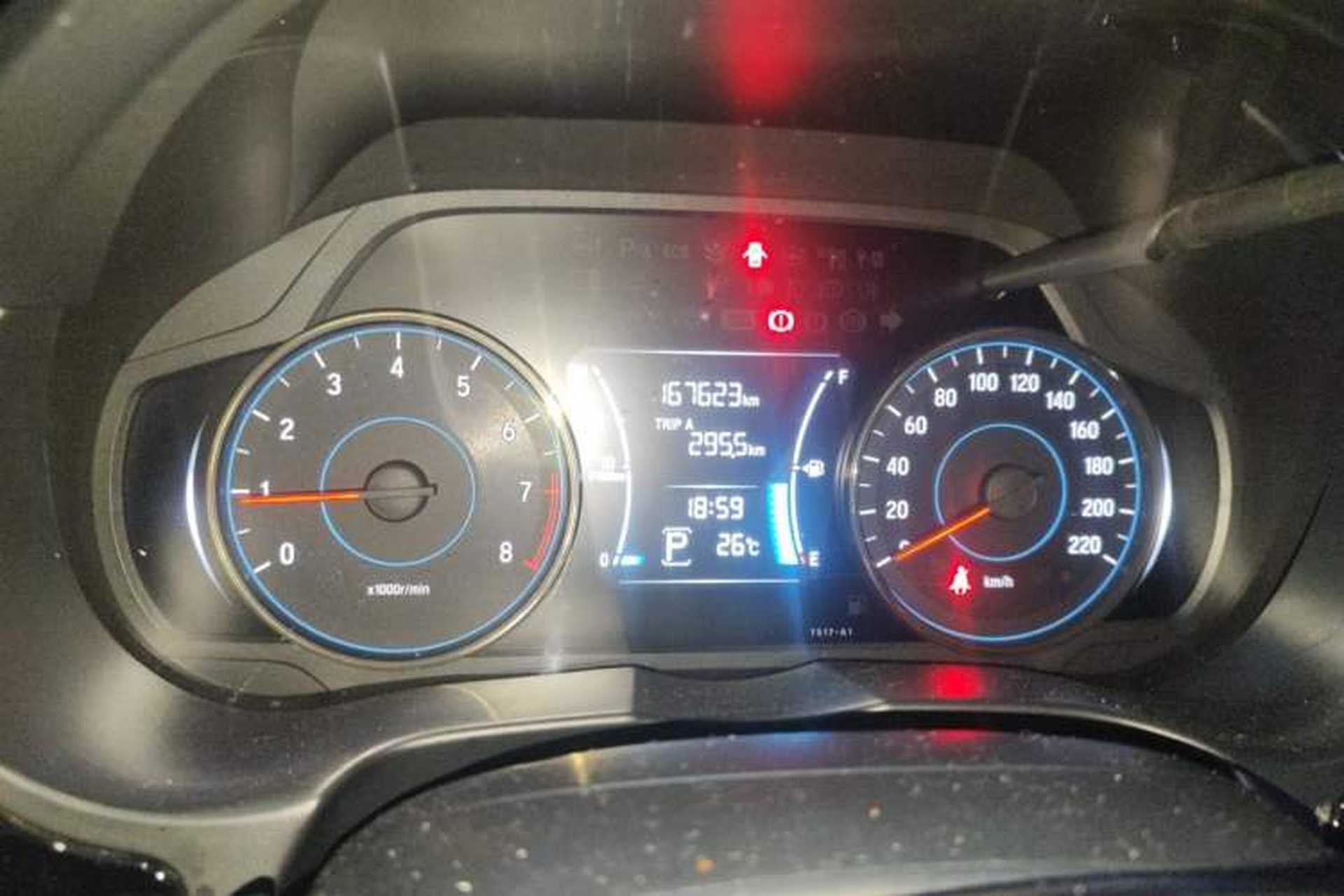 Used Honda Gienia 2017 1.5L CVT Comfort Version Odometer Close Up