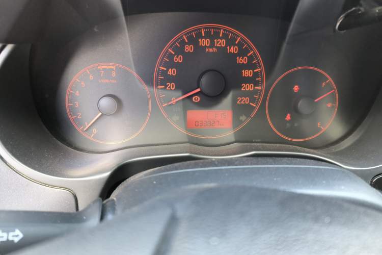 Used Honda Gienia 2017 1.5L Manual Classic Edition Odometer Close Up