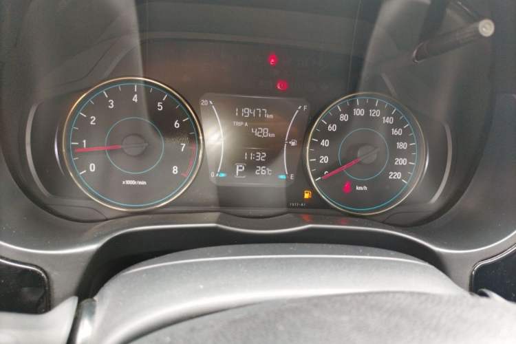 Used Honda Gienia 2017 1.5L CVT Comfort Version Odometer Close Up