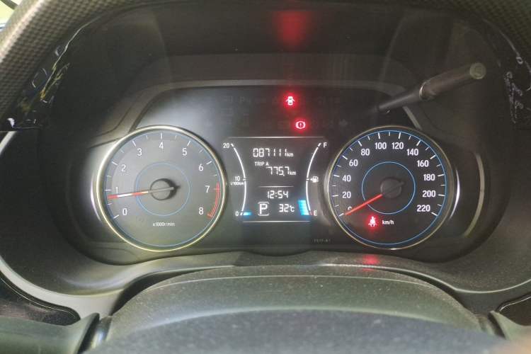 Used Honda Gienia 2017 1.5L CVT Comfort Version Odometer Close Up