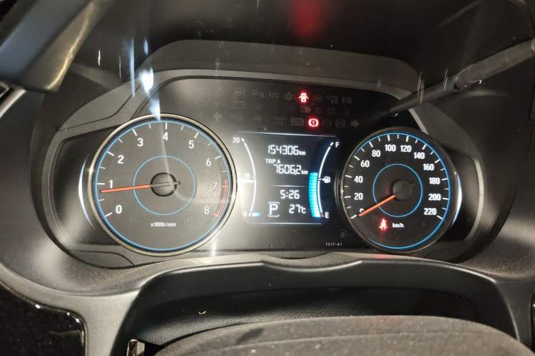 Used Honda Gienia 2017 1.5L CVT Comfort Version Odometer Close Up