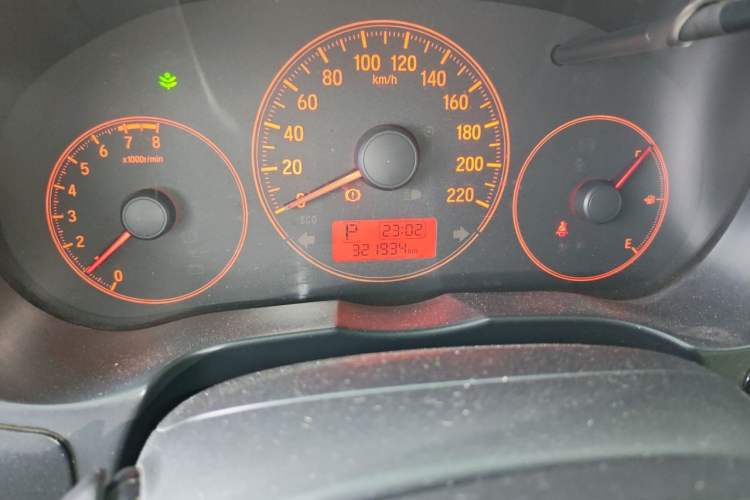 Used Honda Gienia 2017 1.5L CVT Classic Edition Odometer Close Up