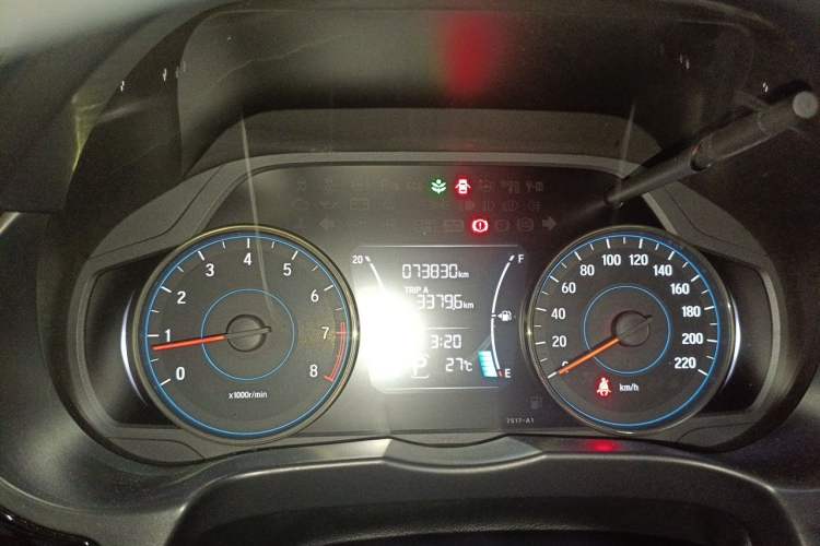 Used Honda Gienia 2017 1.5L CVT Comfort Version Odometer Close Up