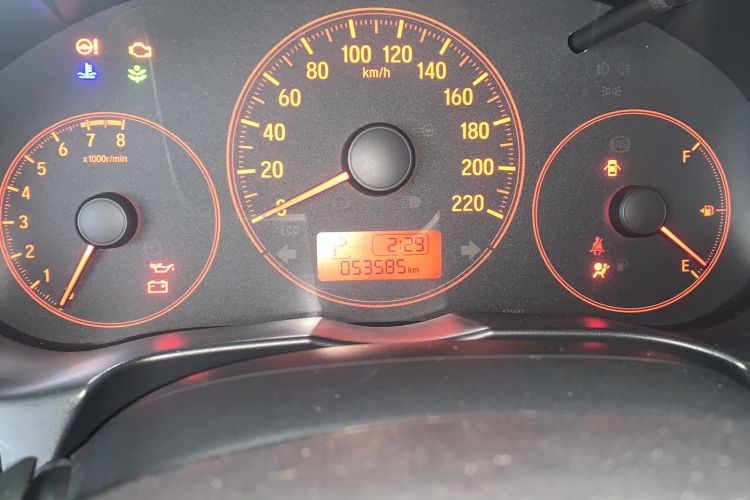 Used Honda Greiz 2016 1.5L CVT Classic Edition Odometer Close Up