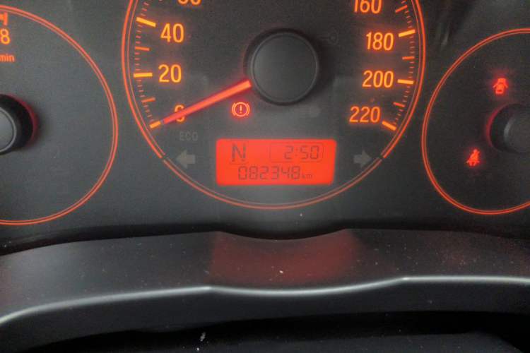 Used Honda Greiz 2016 1.5L CVT Classic Edition Odometer Close Up