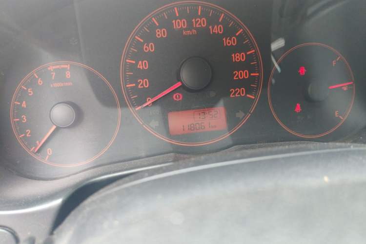 Used Honda Greiz 2016 1.5L Manual Classic Edition Odometer Close Up