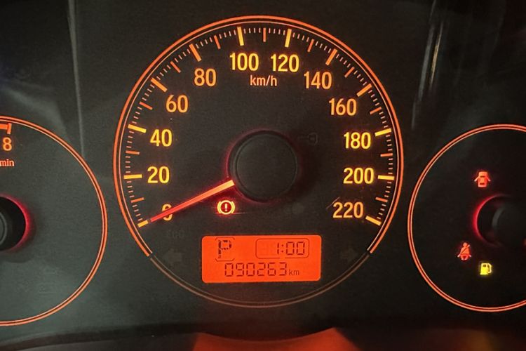 Used Honda Greiz 2016 1.5L CVT Classic Edition Odometer Close Up