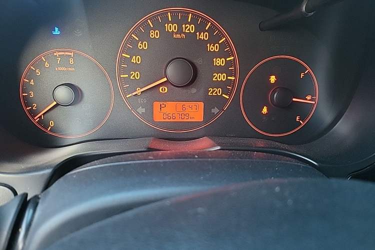 Used Honda Greiz 2016 1.5L CVT Classic Edition Odometer Close Up