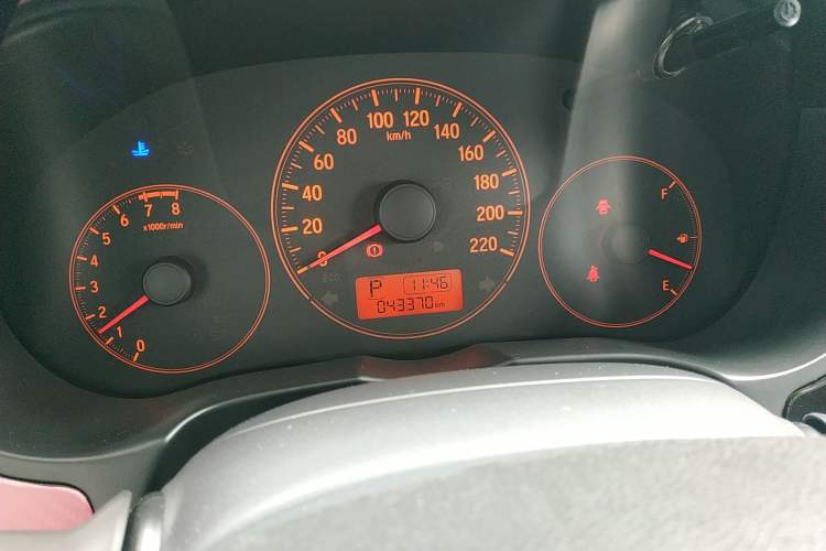 Used Honda Greiz 2016 1.5L CVT Classic Edition Odometer Close Up