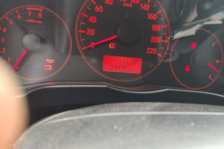 Used Honda Greiz 2016 1.5L Manual Classic Edition Odometer Close Up