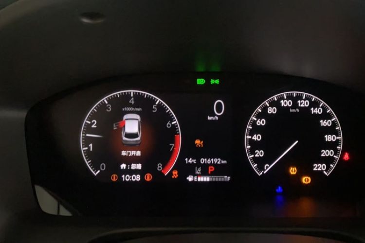 Used Honda HR-V 2023 240TURBO Jingrui Edition Odometer Close Up