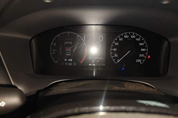 Used Honda HR-V 2023 240TURBO Jingrui Edition Odometer Close Up