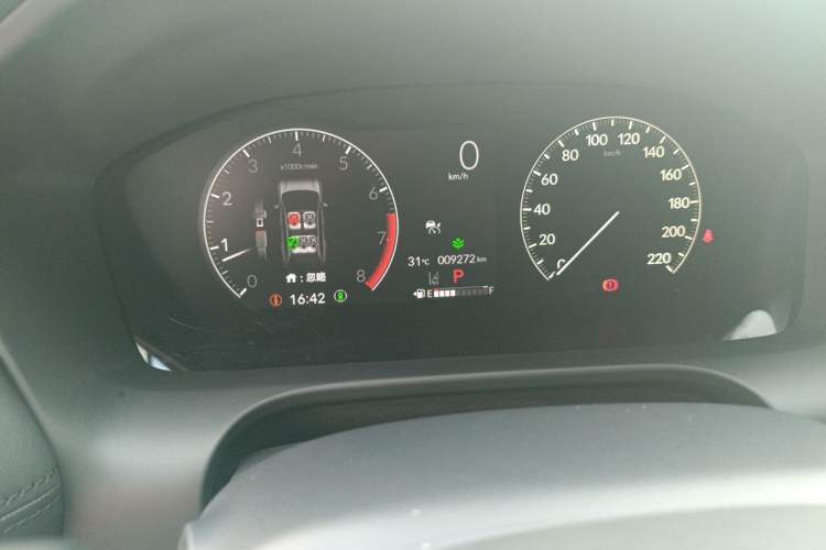 Used Honda HR-V 2023 240TURBO Jingrui Edition Odometer Close Up