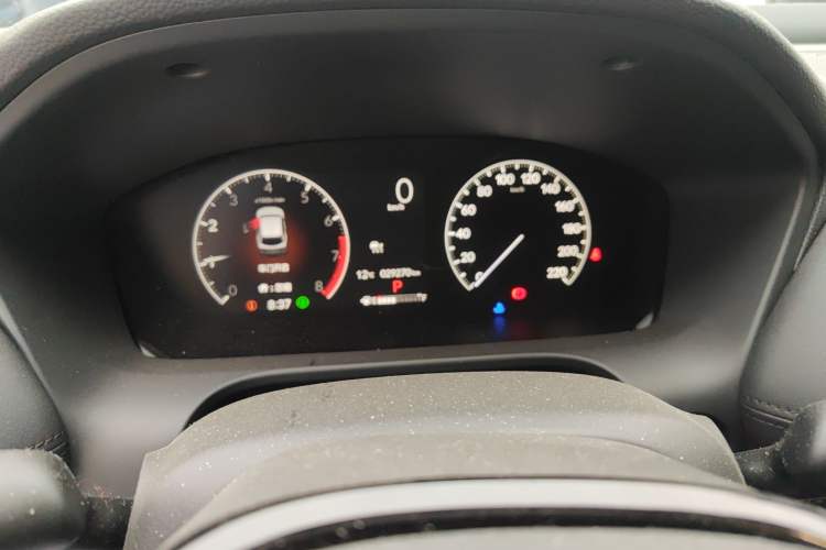 Used Honda HR-V 2023 240TURBO Jingrui Edition Odometer Close Up