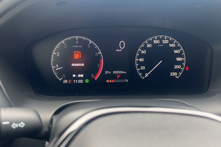 Used Honda HR-V 2023 240TURBO Jingrui Edition Odometer Close Up