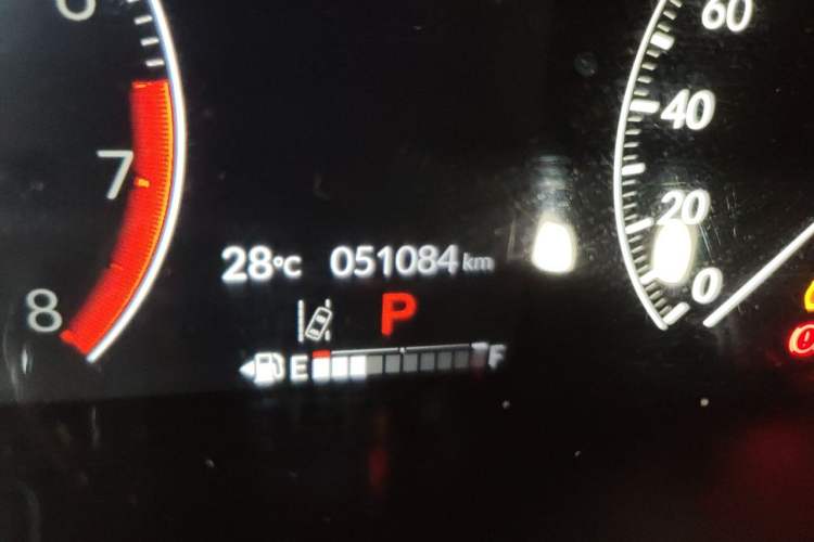 Used Honda HR-V 2023 240TURBO Jingrui Edition Odometer Close Up
