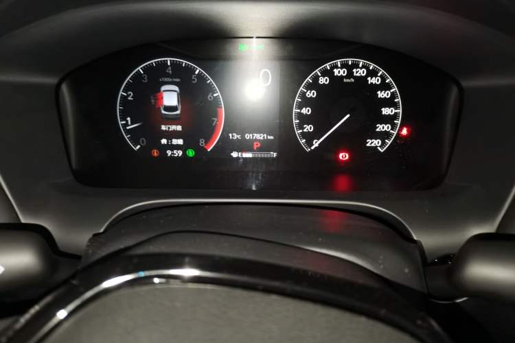 Used Honda HR-V 2023 240TURBO Jingrui Edition Odometer Close Up