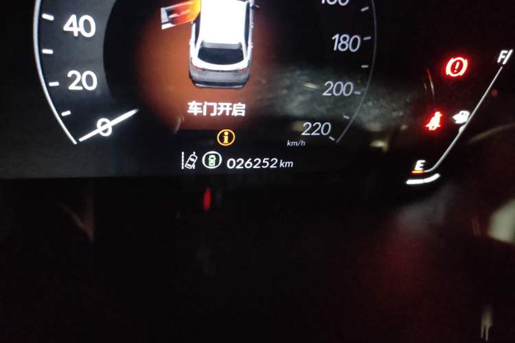 Used Honda HR-V 2023 240TURBO Trendy Edition Odometer Close Up