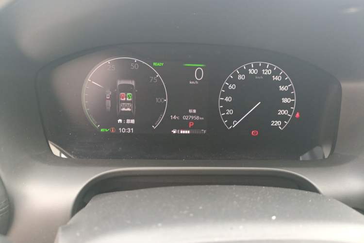 Used Honda HR-V 2023 2.0L eHEV Dynamic Speed Version Odometer Close Up