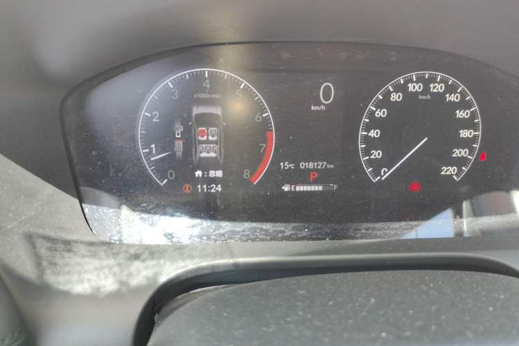 Used Honda HR-V 2023 240TURBO Enjoyment Edition Odometer Close Up