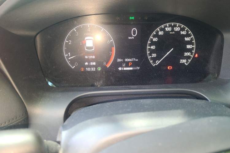 Used Honda HR-V 2023 240TURBO Jingrui Edition Odometer Close Up