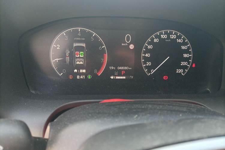 Used Honda HR-V 2023 240TURBO Jingrui Edition Odometer Close Up