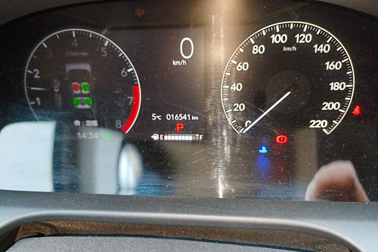 Used Honda HR-V 2023 240TURBO Jingrui Edition Odometer Close Up