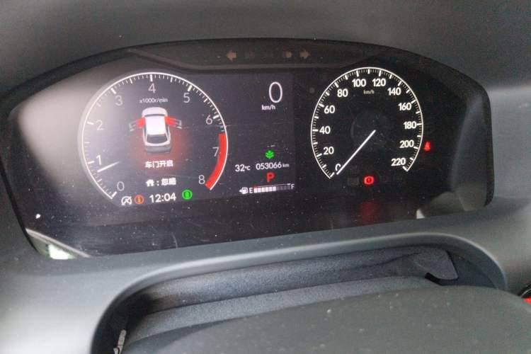 Used Honda HR-V 2023 240TURBO Jingrui Edition Odometer Close Up
