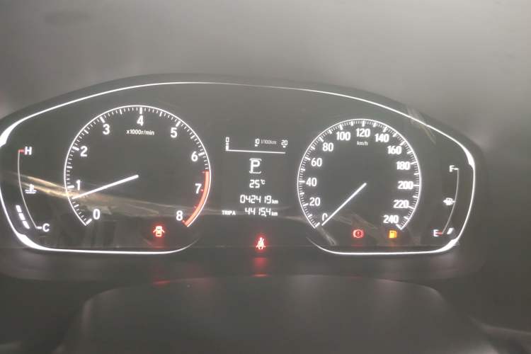 Used Honda Inspire 2019 260TURBO Elegant Edition China VI Emission Standard Instrument Cluster