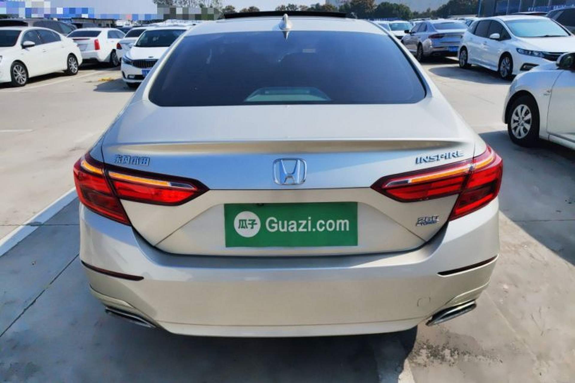 Used Honda Inspire 2019 260TURBO Elegant Edition China V Emission Standard Rear