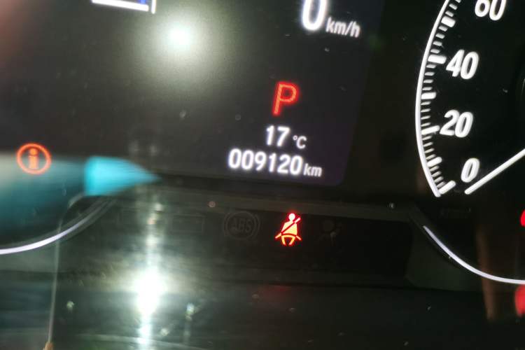 Used Honda Inspire 2022 Xing·Hybrid 2.0L Pure Edition Odometer Close Up