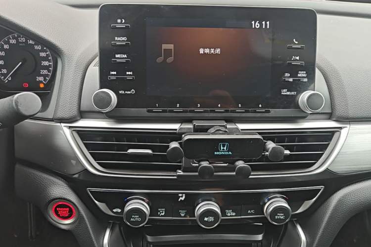 Used Honda Inspire 2019 260TURBO Elegant Edition China VI Emission Standard Audio And AC Panel