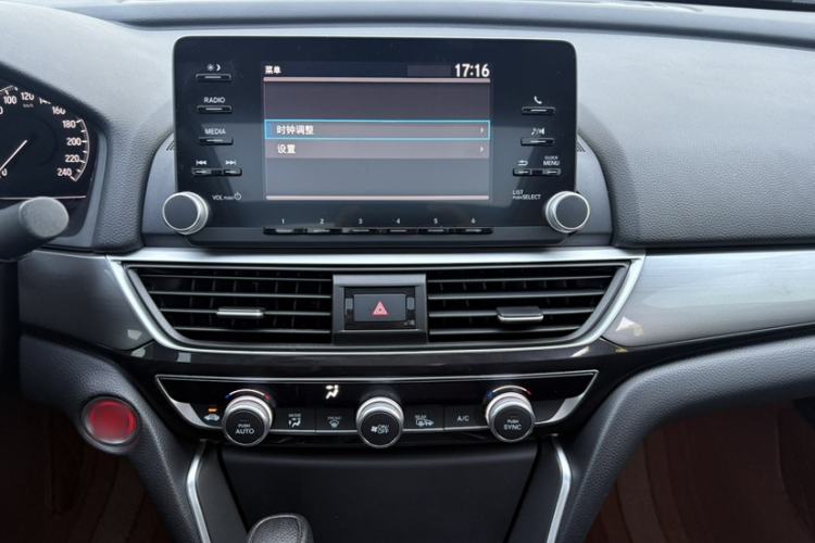 Used Honda Inspire 2019 260TURBO Elegant Edition China VI Emission Standard Audio And AC Panel